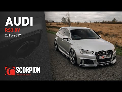 Sistema de escape Cat-Back PFL Sportback para Audi RS3 8V Scorpion