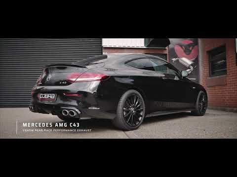 Cobra Sport Mercedes C43 AMG W205 (GPF) Venom Rear Exhaust System