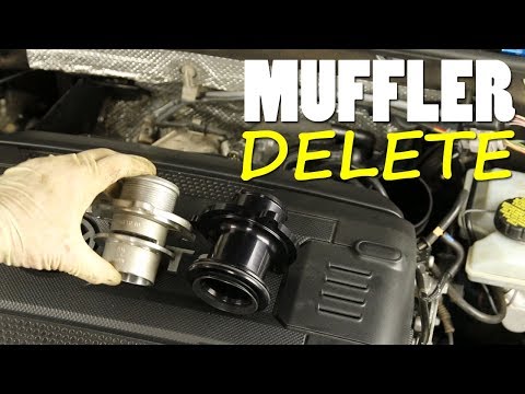 Forge Motorsport Turbo Muffler Delete Pipe - VAG EA888 1.8/2.0 TSI Models