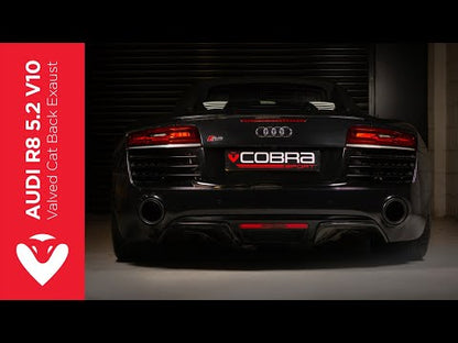 Cobra Sport Audi R8 5.2 V10 Gen 1 (Facelift) (13-15) Valved Cat Back Performance Exhaust