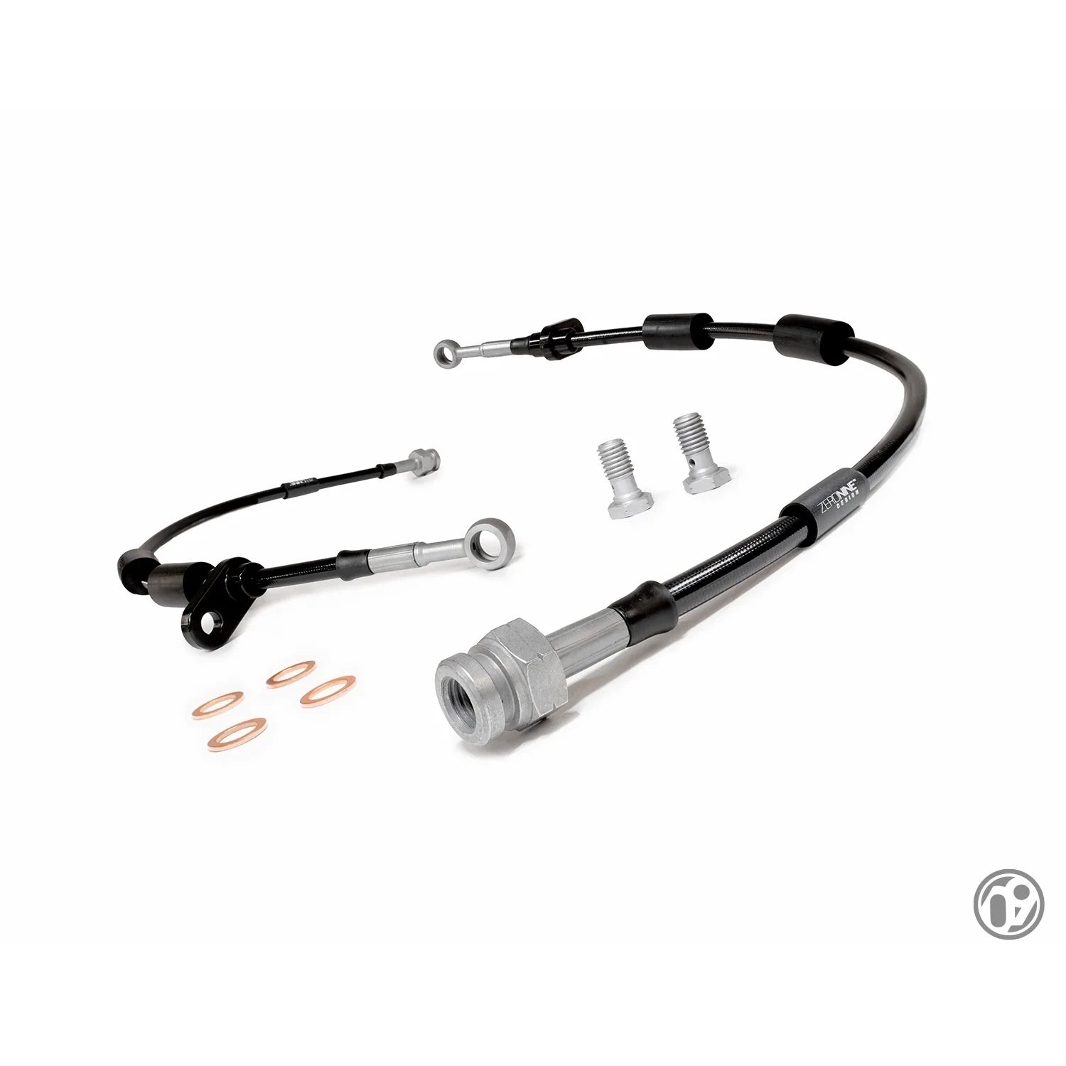 ZERONINE Design Braided Brake Line Kit Front - Ford Puma ST 1.5T