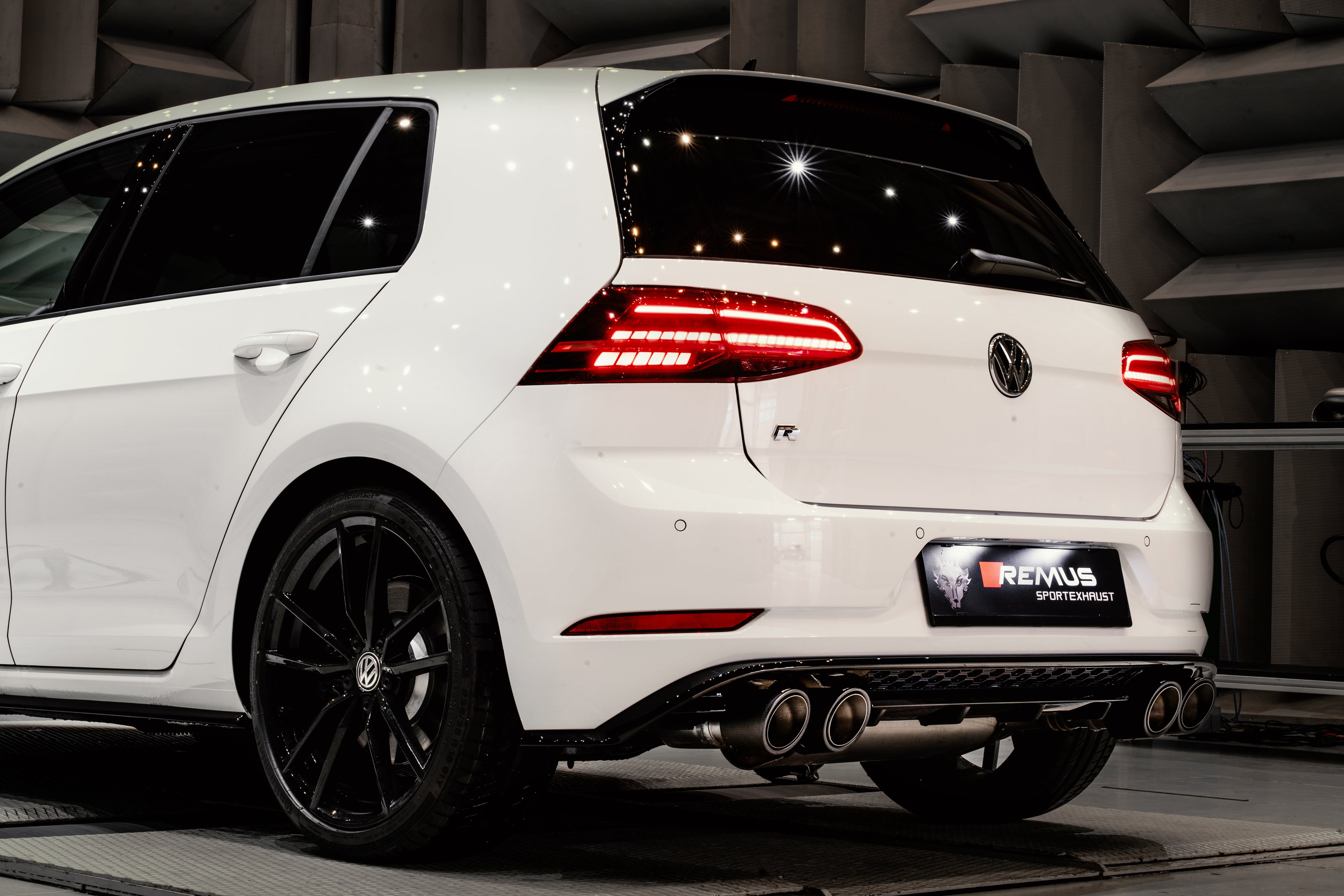 Sistema de escape GPF-Back Remus VW Golf R Mk7 Facelift