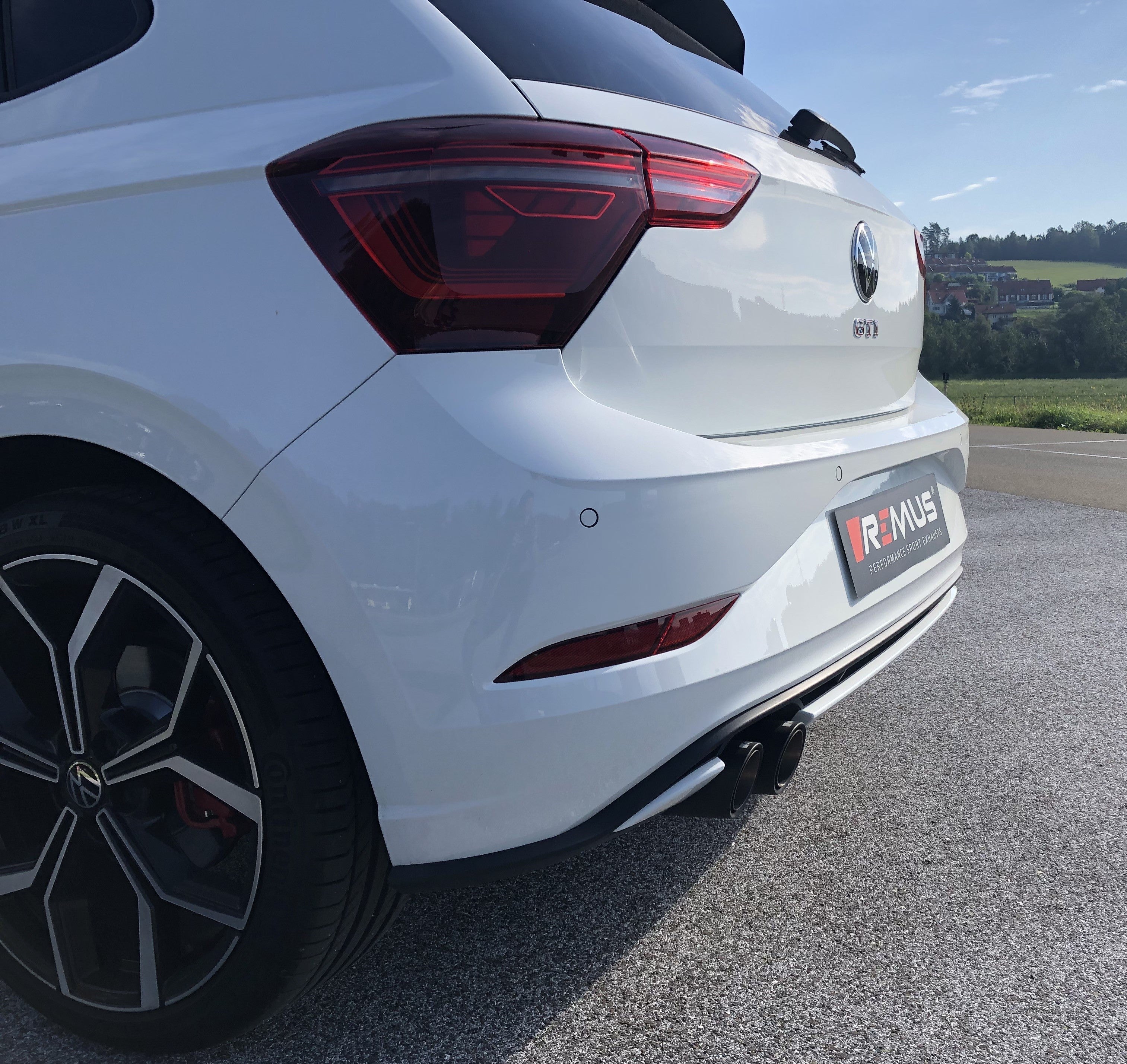 Sistema de escape GPF-Back Remus VW Polo GTI Mk6 Facelift