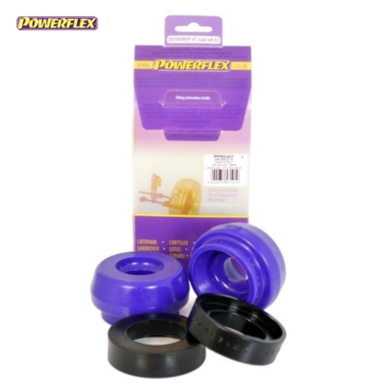 Powerflex Front Strut Top Mount Bushes -10mm - S1 8X (2015 on)