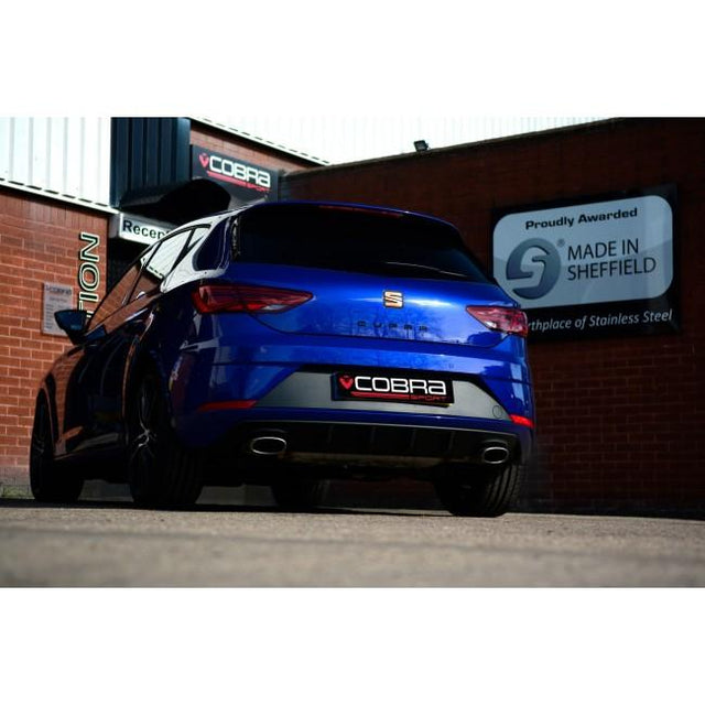 Cobra Sport SEAT Leon Cupra Mk3 Hatchback 290-300PS (GPF) Resonator Delete Exhaust System