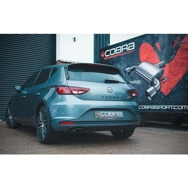 Cobra Sport SEAT Leon Cupra Mk3 290-300PS (Non-GPF) Resonator Delete Exhaust System