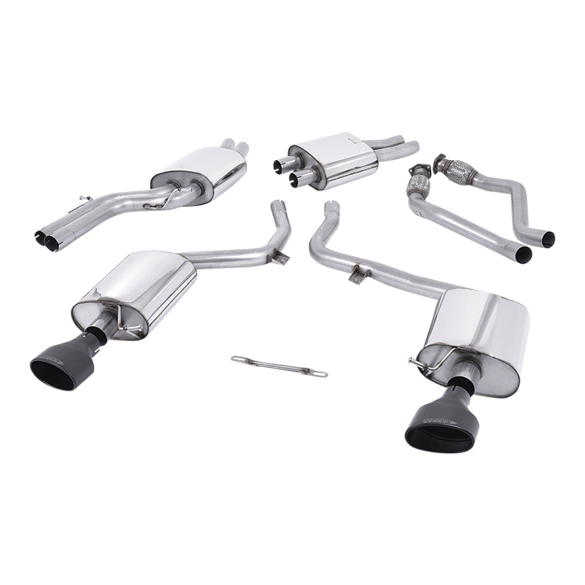 Milltek Sport Audi S4 Quattro B8 (Pre-Facelift) Cat-Back Exhaust System
