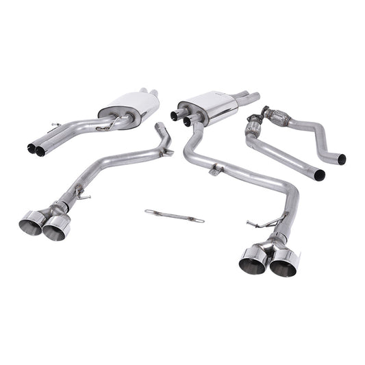 Milltek Sport Audi S4 Quattro B8.5 (Facelift) Cat-Back Exhaust System