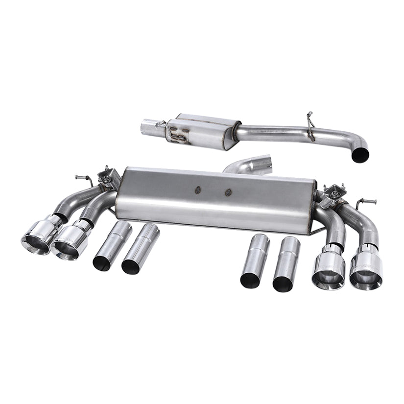 Milltek Sport Audi S3 2.0 TFSI Quattro Saloon Cabrio 8V 8V.2 Cat-Back Exhaust System