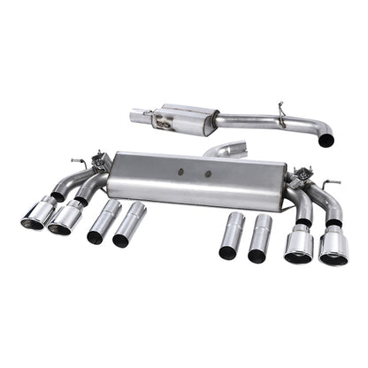 Milltek Sport Audi S3 2.0 TFSI Quattro Saloon Cabrio 8V 8V.2 Cat-Back Exhaust System