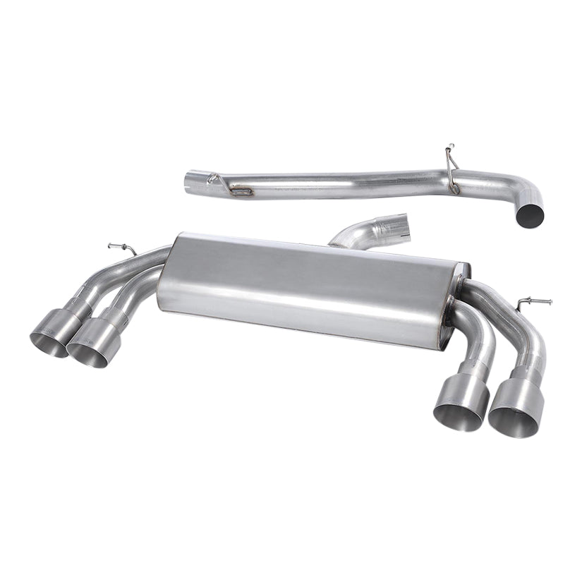 Milltek Sport Audi S3 2.0 TFSI Quattro 3-Door 8V 8V.2 Cat-Back Exhaust System