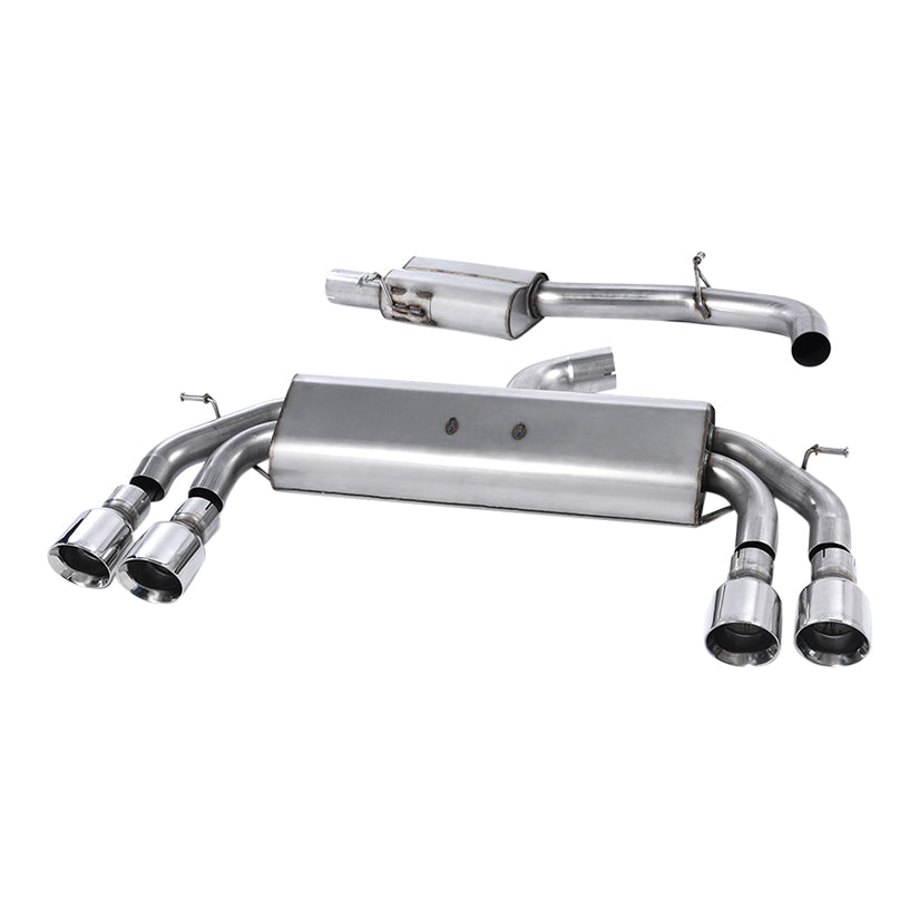 Milltek Sport Audi S3 2.0 TFSI Quattro 3-Door 8V 8V.2 Cat-Back Exhaust System