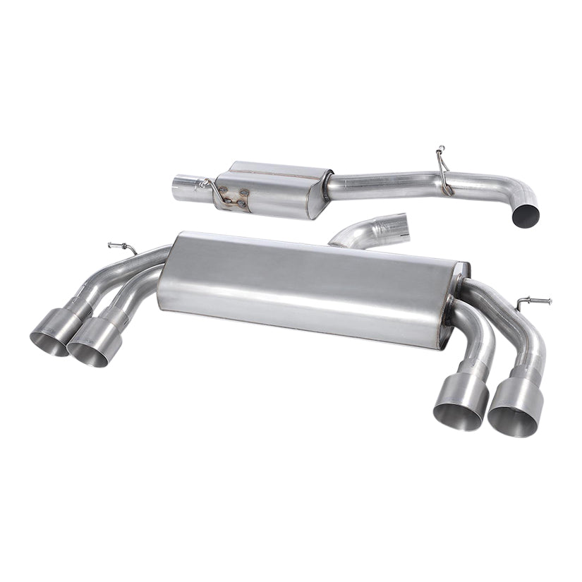 Milltek Sport Audi S3 2.0 TFSI Quattro 3-Door 8V 8V.2 Cat-Back Exhaust System