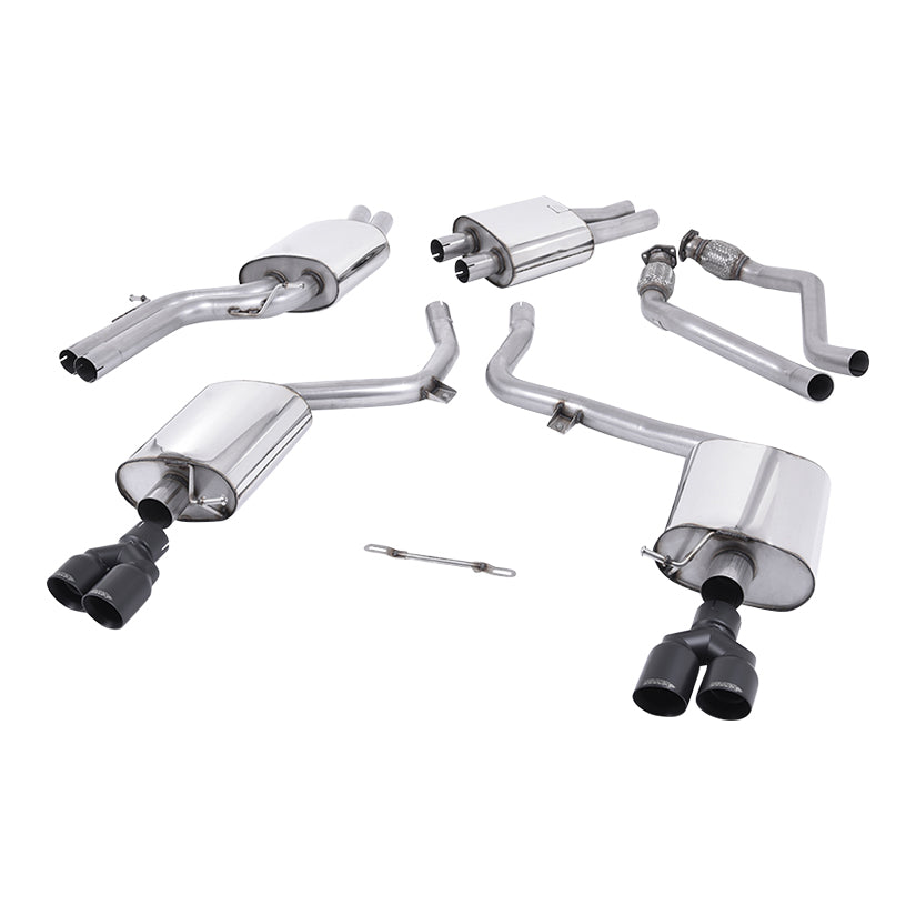 Milltek Sport Audi S4 Quattro B8 (Pre-Facelift) Cat-Back Exhaust System