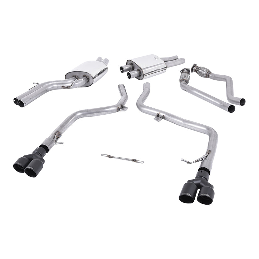 Milltek Sport Audi S4 Quattro B8 (Pre-Facelift) Cat-Back Exhaust System