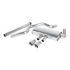 Milltek Sport Ford Focus ST Mk3 ST250 Hatchback Cat-Back Exhaust System