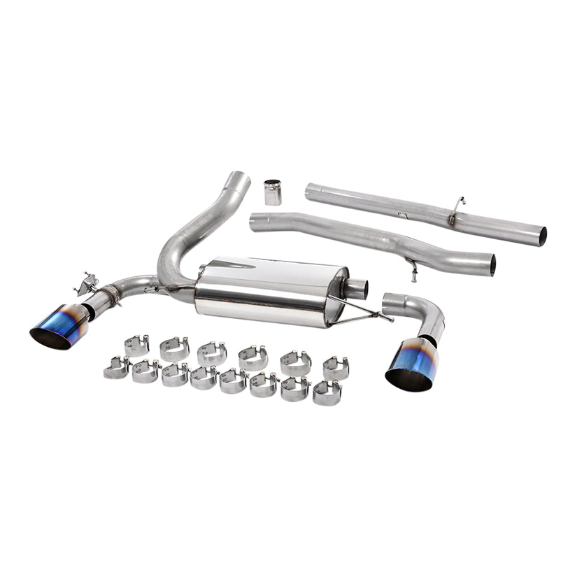 Sistema de escape Milltek Sport Ford Focus RS Mk3 2.3 EcoBoost Cat-Back