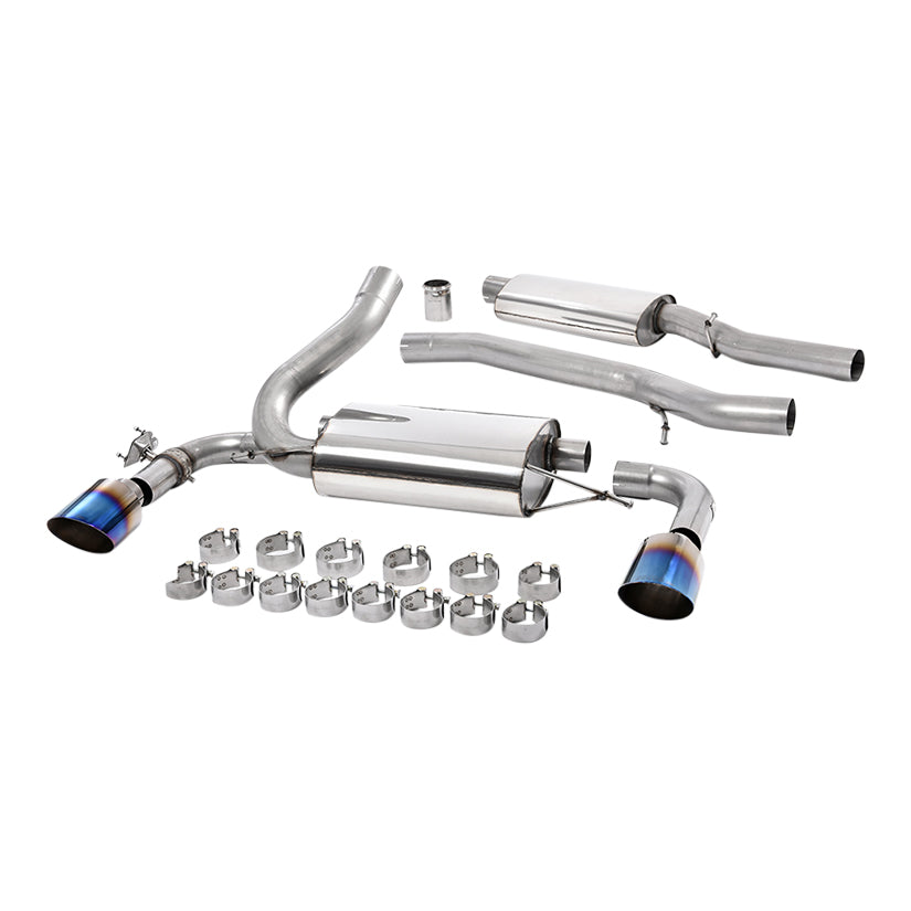 Sistema de escape Milltek Sport Ford Focus RS Mk3 2.3 EcoBoost Cat-Back