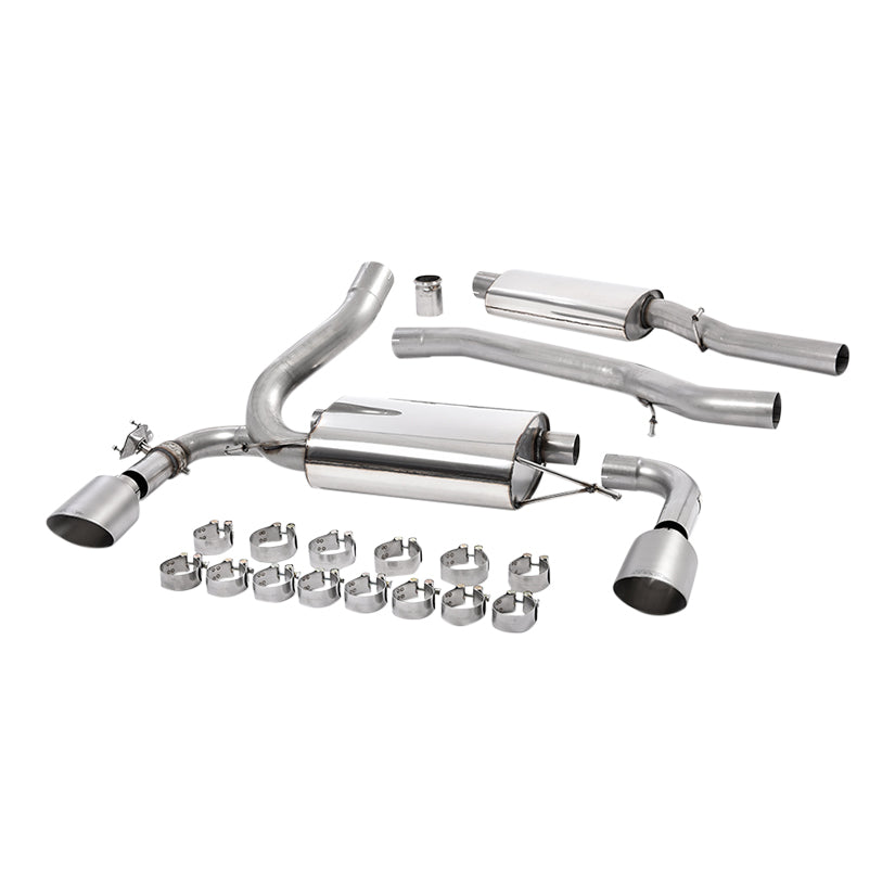 Milltek Sport Ford Focus RS Mk3 2.3 EcoBoost Cat-Back Exhaust System