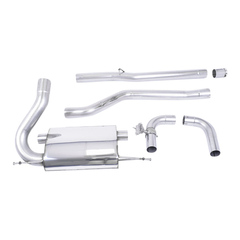 Milltek Sport Ford Focus RS Mk3 2.3 EcoBoost Cat-Back Exhaust System