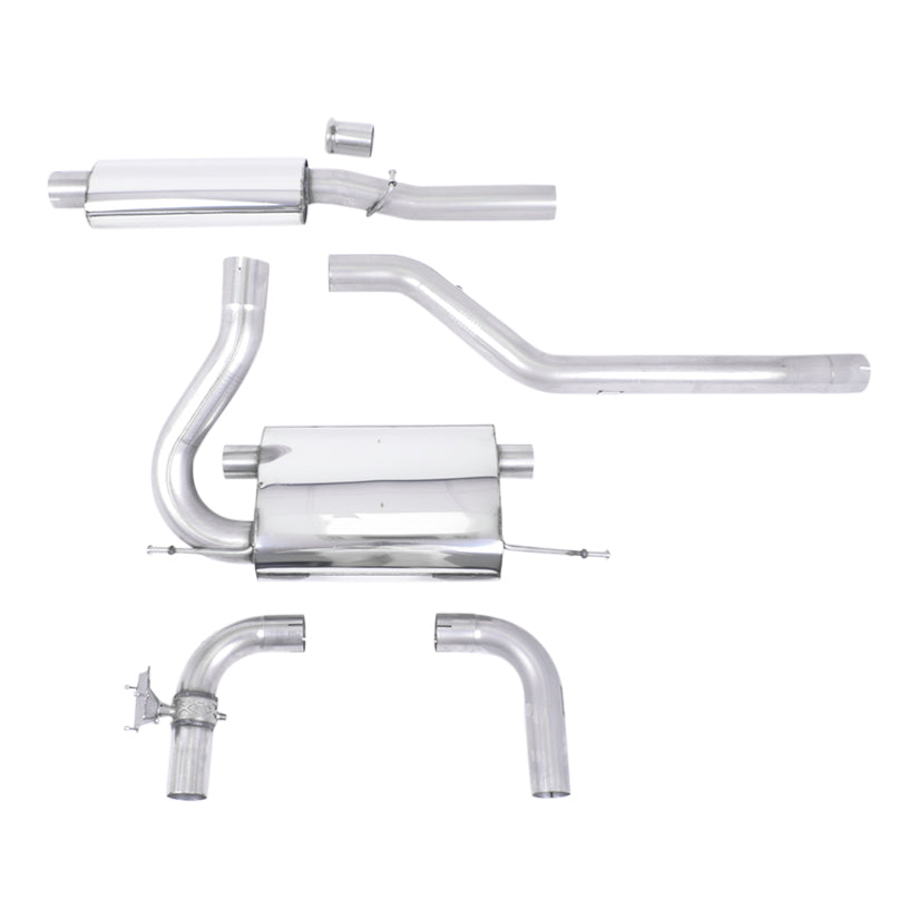 Milltek Sport Ford Focus RS Mk3 2.3 EcoBoost Cat-Back Exhaust System