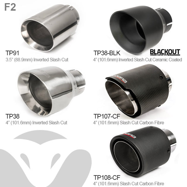 Cobra Sport BMW M140i F2x Rear Box (Cobra PPF Fitment) Exhaust System