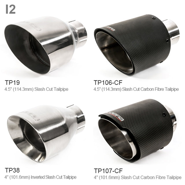 Escape de alto rendimiento Cobra Sport BMW M135i (F40) Turbo Back