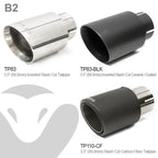 Sistema de escape con válvula turbo-back Cobra Sport para Ford Fiesta ST Mk8 