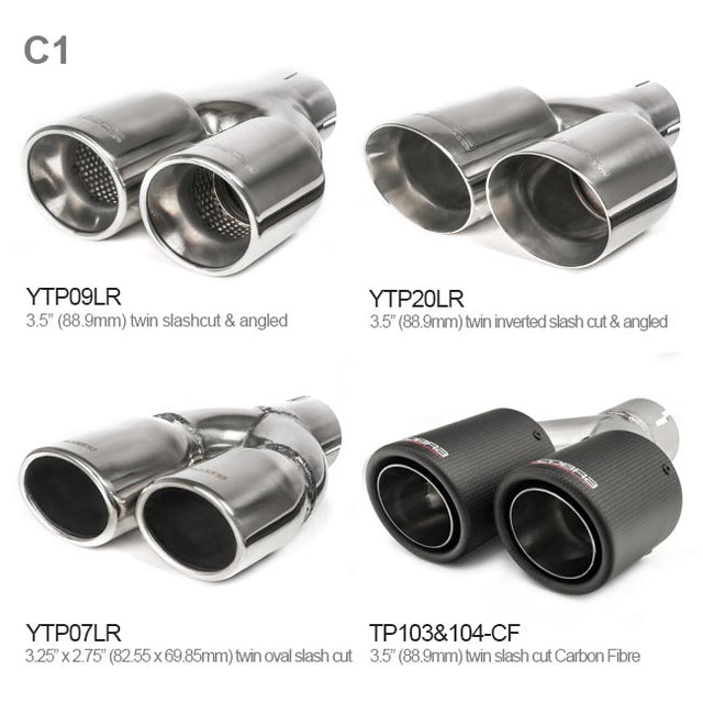 Cobra Sport Audi S3 (8V) 5-DOOR SPORTBACK (Non-Valved) (13-17) Turbo Back Performance Exhaust