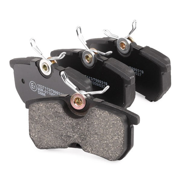 Pagid OE Replacement Rear Brake Pads - Ford Fiesta ST Mk7 ST180