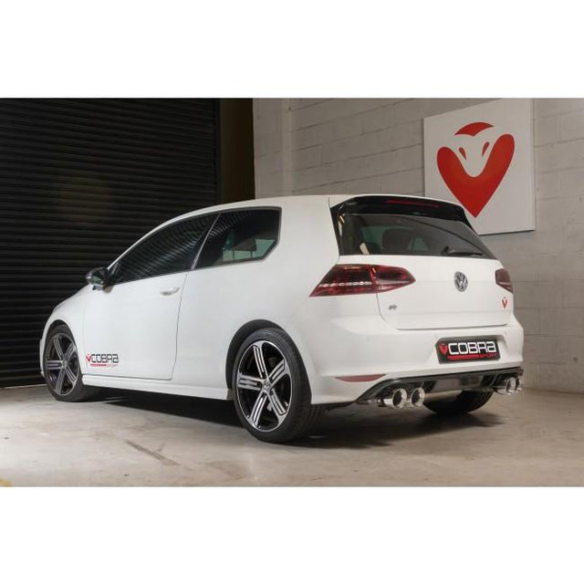 Escape deportivo de alto rendimiento Cobra Sport VW Golf R (Mk7/Mk7.5) 2.0 TSI (5G) (12-18) Turbo Back