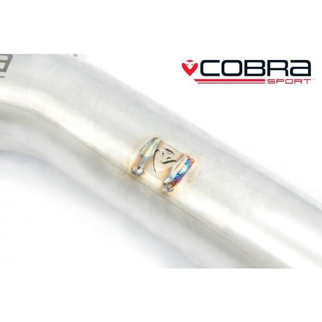 Cobra Sport Audi S3 (8V), Golf R Mk7/7.5 (13-18) Resonator Delete Exhaust Pipe