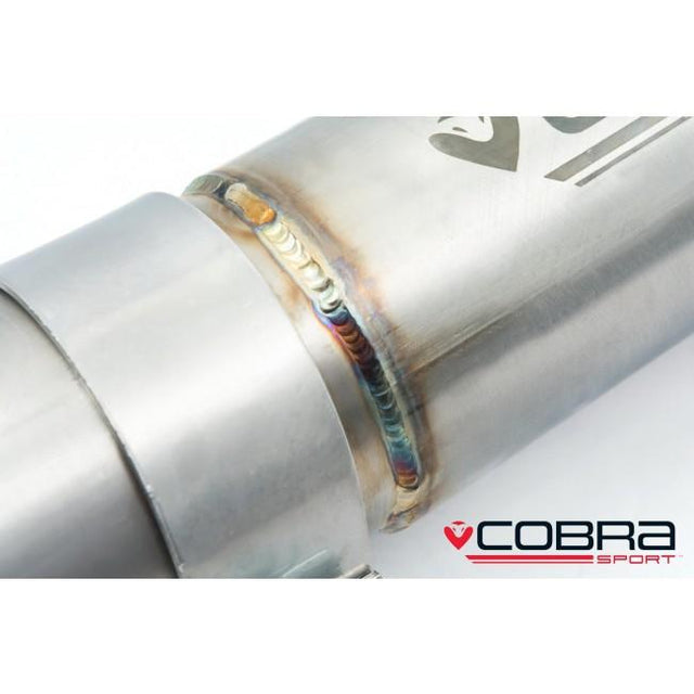 Cobra Sport Audi S3 (8V), Golf R Mk7/7.5 (13-18) Resonator Delete Exhaust Pipe