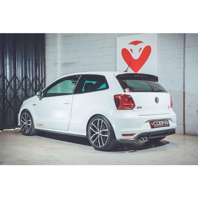 Sistema de escape Cobra Sport VW Polo GTI Mk5 (6C) 1.8 TSI Turbo-Back 