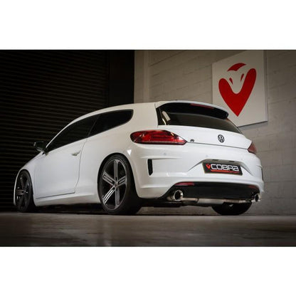 Cobra Sport VW Scirocco R 2.0 TSI (09-18) Venom Box Delete Race Turbo Back Performance Exhaust