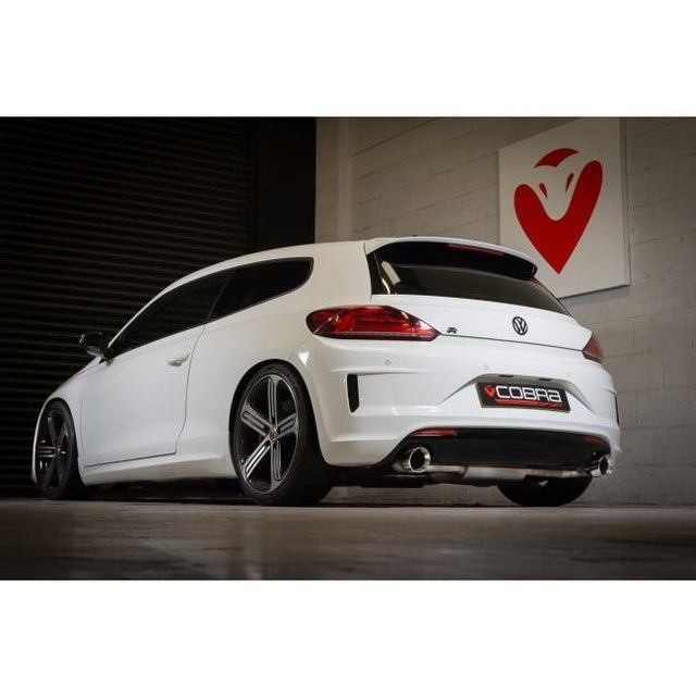 Cobra Sport VW Scirocco R Turbo-Back Exhaust System