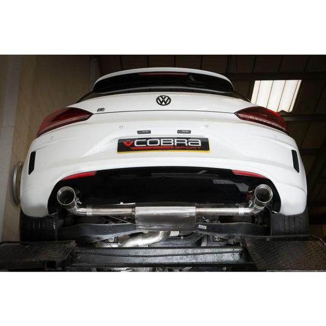 Cobra Sport VW Scirocco R 2.0 TSI (09-18) Venom Box Delete Race Turbo Back Performance Exhaust