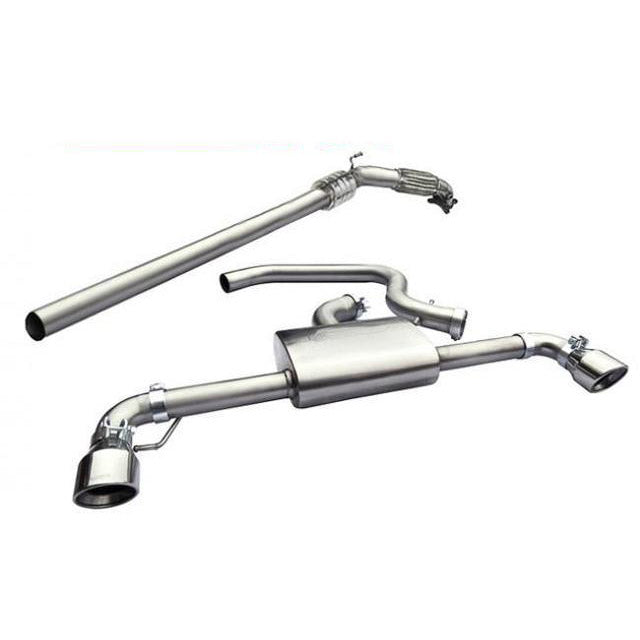 Cobra Sport VW Scirocco R Turbo-Back Exhaust System
