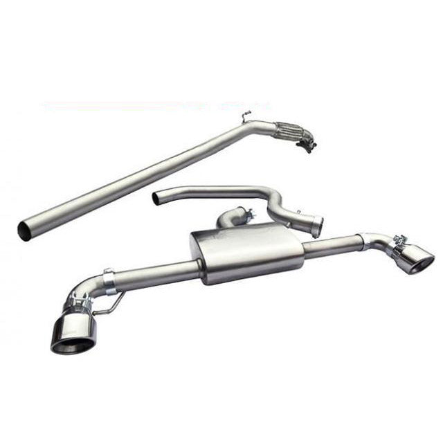 Cobra Sport VW Scirocco R Turbo-Back Exhaust System