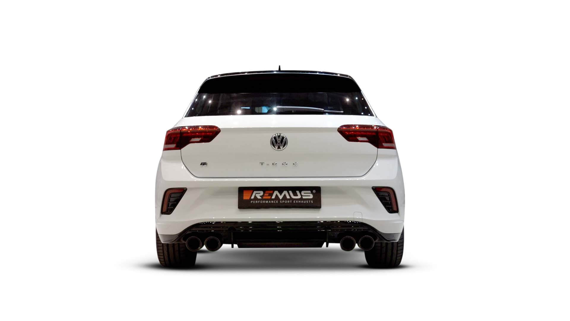 Sistema de escape trasero GPF Remus VW T-Roc R
